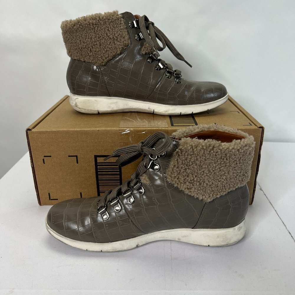 Aerosoles Serpa Laceup Booties Women's Size 8